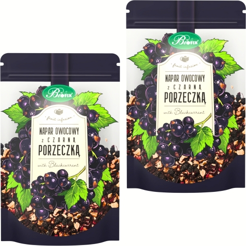 BiFix NAPAR OWOCOWY Herbatka owocowa z suszu 2 x 100 g - CZARNA PORZECZKA