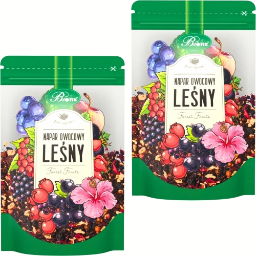 BiFix NAPAR OWOCOWY Herbatka owocowa z suszu 2 x 100 g - OWOCE LEŚNE
