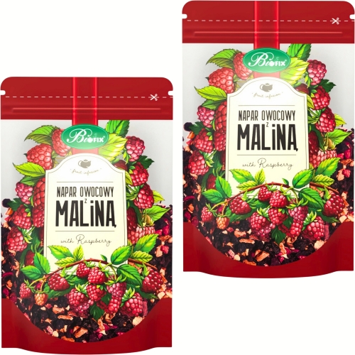 BiFix NAPAR OWOCOWY Herbatka owocowa z suszu 2 x 100 g - MALINA