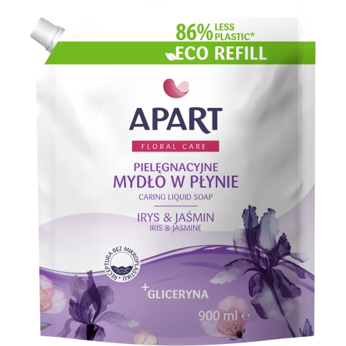 APART Care Kremowe Pielęgnacyjne mydło w płynie zapas ZESTAW 7 x 900 ml MIX