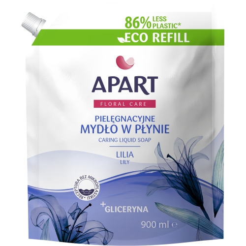 APART Care Kremowe Pielęgnacyjne mydło w płynie zapas ZESTAW 7 x 900 ml MIX
