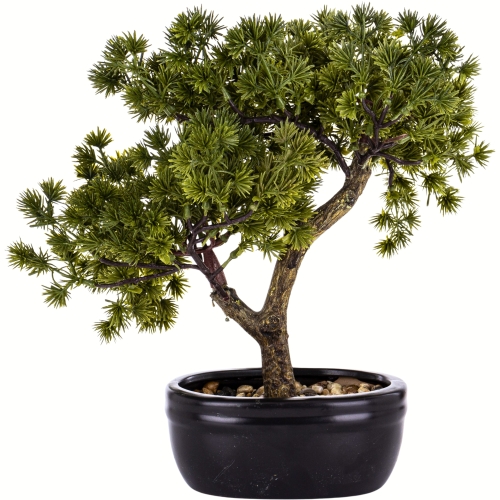 Dekoracyjne DRZEWKO BONSAI Sztuczny kwiat w Doniczce - 31 x 30 x 24 cm