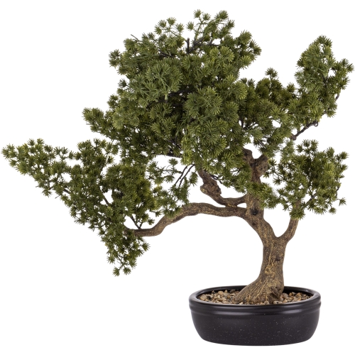DUŻE Dekoracyjne DRZEWKO BONSAI Sztuczny kwiat w Doniczce - 58 x 60 x 34 cm
