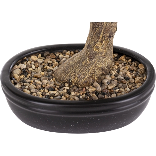 DUŻE Dekoracyjne DRZEWKO BONSAI Sztuczny kwiat w Doniczce - 58 x 60 x 34 cm