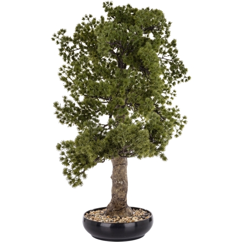 DUŻE Dekoracyjne DRZEWKO BONSAI Sztuczny kwiat w Doniczce - 82 x 93 x 40 cm