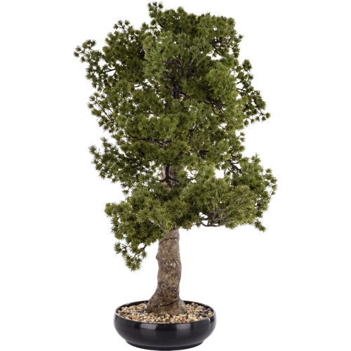 DUŻE Dekoracyjne DRZEWKO BONSAI Sztuczny kwiat w Doniczce - 82 x 93 x 40 cm