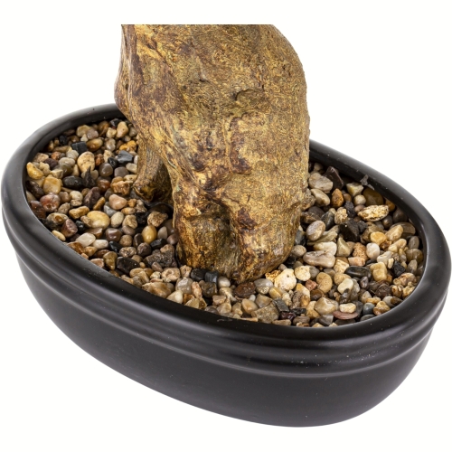 DUŻE Dekoracyjne DRZEWKO BONSAI Sztuczny kwiat w Doniczce - 65 x 60 x 35 cm
