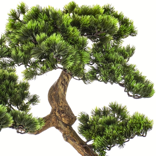 DUŻE Dekoracyjne DRZEWKO BONSAI Sztuczny kwiat w Doniczce - 65 x 60 x 35 cm
