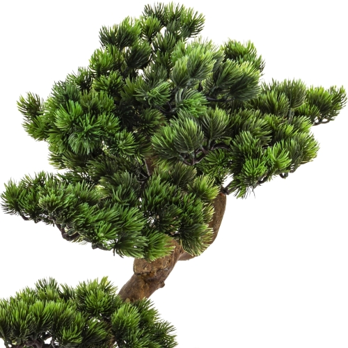 DUŻE Dekoracyjne DRZEWKO BONSAI Sztuczny kwiat w Doniczce - 67 x 60 x 33 cm