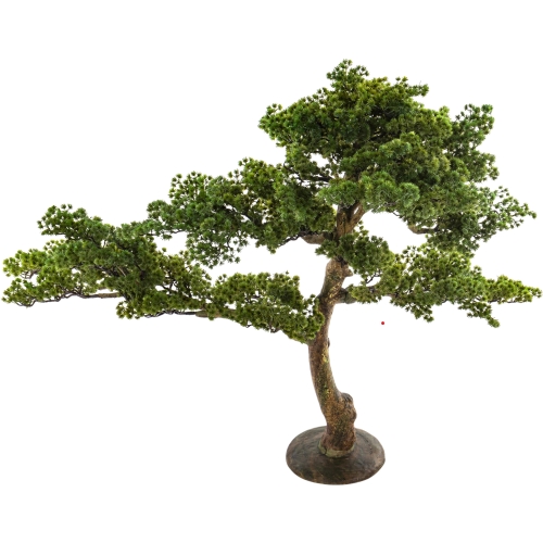 BARDZO DUŻE Dekoracyjne DRZEWKO BONSAI Sztuczny kwiat - 120 x 150 x 65 cm