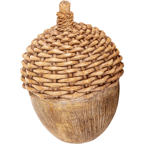 Brązowa Ozdobna figurka ŻOŁĄDŹ 12 x 8 cm - JESIENNA Dekoracja domu