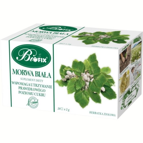 BiFix EXPRESOWA Herbatka ziołowa DLA CUKRZYKÓW - MORWA BIAŁA 180 saszetek
