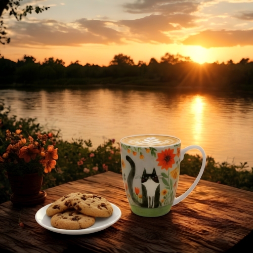 PORCELANOWY Kubek 360 ml w 