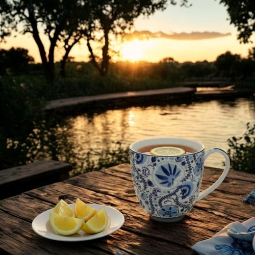 PORCELANOWY Kubek 460 ml w 