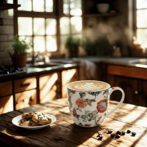 PORCELANOWY Kubek 460 ml w 