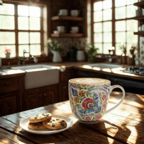 PORCELANOWY Kubek 460 ml w 