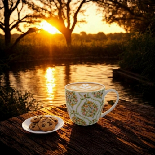 PORCELANOWY Kubek 460 ml w 