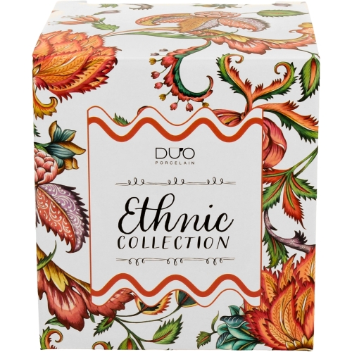 Kubek 360 ml z zaparzaczem i pokrywką do HERBATY ZIÓŁ - Ethnic PRIMAVERA