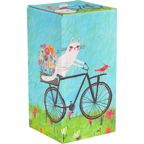 DUŻY Kubek termiczny 600 ml Termos STAL NIERDZEWNA 18/8 - Koci Świat ROWER
