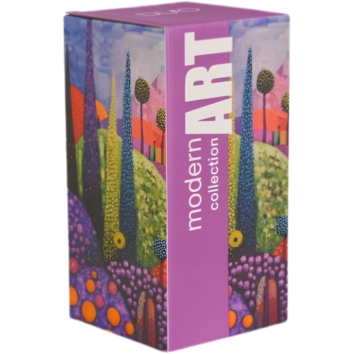 DUŻY Kubek termiczny 600 ml Termos STAL NIERDZEWNA 18/8 MODERN BUBBLE HILLS