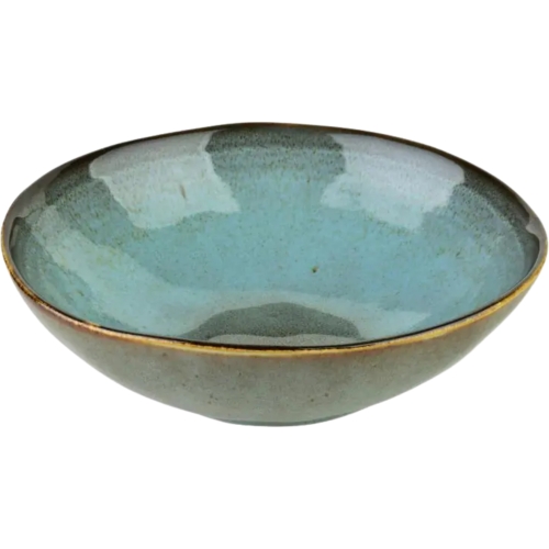 Porcelanowy Talerz DO ZUPY Miska DO SAŁATEK 750 ml 20x6,5 cm - BASIC NATURE