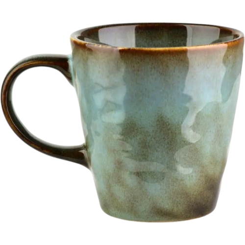 Porcelanowa Filiżanka Kubek do KAWY HERBATY 390 ml, 10,4x9,7 cm - 6 SZTUK