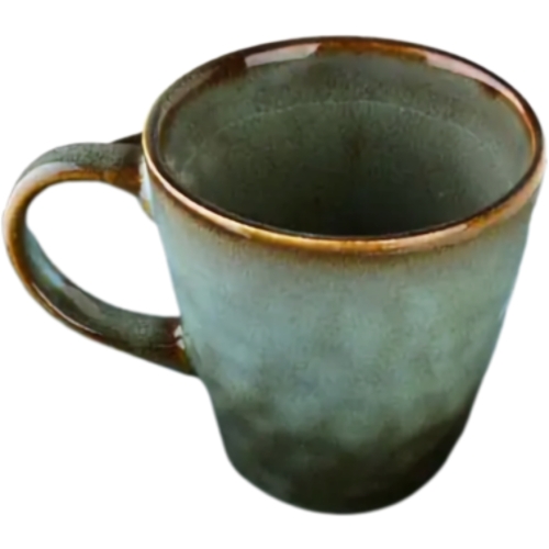 Porcelanowa Filiżanka Kubek do KAWY HERBATY 390 ml, 10,4x9,7 cm - 6 SZTUK
