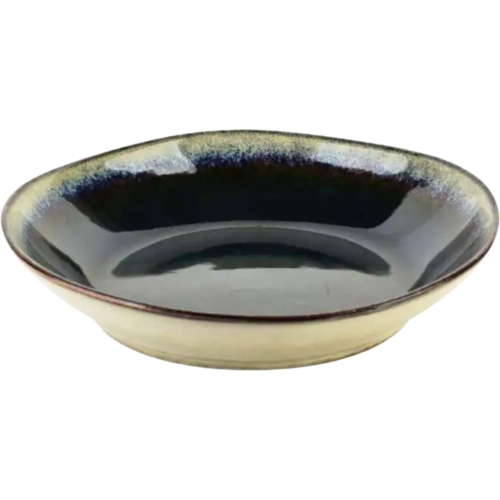 Ceramiczny Talerz DO ZUPY Miska DO SAŁATEK 600 ml 23x4,5 cm - BASIC NATURE