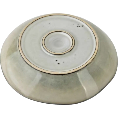 Ceramiczny Talerz DO ZUPY Miska DO SAŁATEK 600 ml 23x4,5 cm - BASIC NATURE