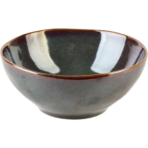 Ceramiczny Talerz DO ZUPY Miska DO SAŁATEK 400 ml, 15x6 cm - BASIC NATURE