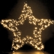 ŚWIECĄCA Gwiazda LED śliczna ozdoba na Boże Narodzenie - 45 x 47 x 6,5 cm