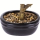 Dekoracyjne DRZEWKO BONSAI Sztuczny kwiat w Doniczce - 31 x 30 x 24 cm