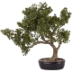 DUŻE Dekoracyjne DRZEWKO BONSAI Sztuczny kwiat w Doniczce - 58 x 60 x 34 cm
