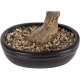DUŻE Dekoracyjne DRZEWKO BONSAI Sztuczny kwiat w Doniczce - 58 x 60 x 34 cm