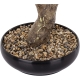 DUŻE Dekoracyjne DRZEWKO BONSAI Sztuczny kwiat w Doniczce - 82 x 93 x 40 cm