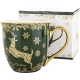 DUŻY Porcelanowy Kubek Filiżanka do KAWY HERBATY 560 ml - MERRY CHRISTMAS