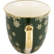 DUŻY Porcelanowy Kubek Filiżanka do KAWY HERBATY 560 ml - MERRY CHRISTMAS