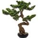 DUŻE Dekoracyjne DRZEWKO BONSAI Sztuczny kwiat w Doniczce - 67 x 60 x 33 cm