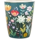 Porcelanowy Kubek Filiżanka do KAWY HERBATY KAKAO 300 ml 9 x 10 cm - KWIATY