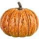 Ozdobna PORCELANOWA figurka DYNIA 13 x 11 cm - Dekoracja domu na Halloween