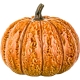 Ozdobna PORCELANOWA figurka DYNIA 13 x 11 cm - Dekoracja domu na Halloween