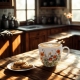 PORCELANOWY Kubek 460 ml w 