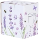 PORCELANOWY Kubek 360 ml z Zaparzaczem do HERBATY ZIÓŁ - LAWENDA LAVENDER