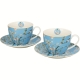 DWIE Porcelanowe Filiżanki 270 ml do KAWY HERBATY - ALMOND BLOSSOM Van Gogh