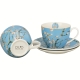 DWIE Porcelanowe Filiżanki 270 ml do KAWY HERBATY - ALMOND BLOSSOM Van Gogh
