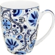 PORCELANOWY Kubek classic 360 ml do KAWY HERBATY - Ethnic NARESH BLUE