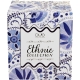 PORCELANOWY Kubek classic 360 ml do KAWY HERBATY - Ethnic NARESH BLUE