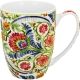 PORCELANOWY Kubek classic 360 ml do KAWY HERBATY - Ethnic MAYFLOWER