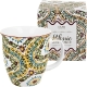 Duży PORCELANOWY Kubek 650 ml do KAWY HERBATY - Ethnic ESTRELLA