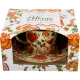 PORCELANOWA Filiżanka ze spodkiem 240 ml do KAWY HERBATY - Ethnic PRIMAVERA